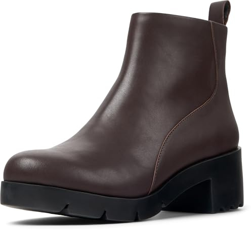 Camper Mujer K400228 Wanda Botines de mujer, Marrón Oscuro 009, 37 EU