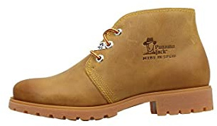 Panama Jack Bota Panama Damen Kalt gefüttert Chukka Boots Kurzschaft Stiefel & Stiefeletten, Gelb (Vintage B1), 41 EU (8 Damen UK)