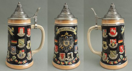 Tysk ölsejdel med tennlock 0,5 liter