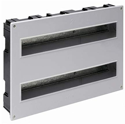 Solera 5207 - Caja de distribución. De 410x270x68. Hasta 38 elementos. Color gris.Empotrar.