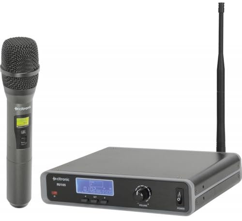 citronic Ru105-H Uhf 16 Channel Wireless Handheld Microphone System