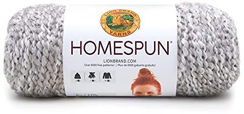 Lion Brand Yarn Company Yarn, Other, Grey, 1 Pack