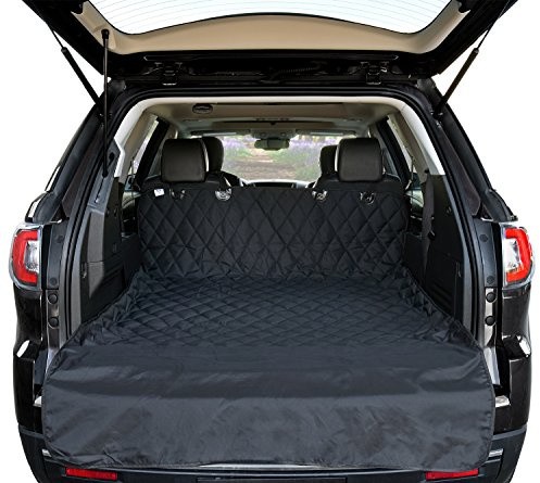 Arf Pets SUV Dog Cargo Liner Cover for SUVs and Cars, Waterproof Material, Non Slip Backing, Extra Bumper Flap Protector, Large Size - Universal Fit
