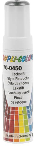 DUPLI-COLOR 599200 Auto-Color-Lackstifte, 12 ml, Grau Metallic 70-0450