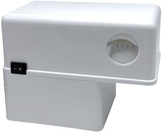 Pelamatic RVB-001 - Máquina Desgranadora de Habas y Guisantes | Peladora Eléctrica Automática | Sistema de Limpieza Rápido | Ideal para Habas Baby y Guisantes, Blanco, Plástico