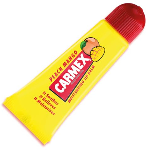 Carmex Lip Balm Peach & Mango Burst Tube 10g