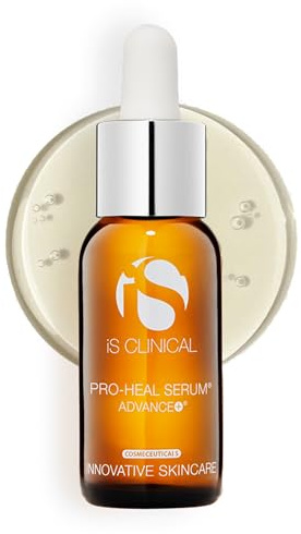 iS CLINICAL Pro-Heal Serum Advance+ Antioxidant-Rich Serum With Vitamin C, E, and A for Redness, Inflammation, Wrinkle-Smoothing, Sun Damage Repairing - 1 Fl Oz