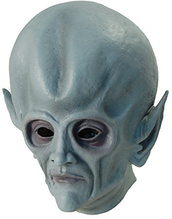 Bristol Novelty BM316 Alien Full Mask, One Size Halloween Halloween