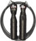 Rx Smart Gear Black Ops Springseil – Ergonomische Griffe mit Trans Black Cable Buff 8,6 cm | Jump Smart Weighted Speed Rope für Sport & Fitness, MMA, HIIT, Cardio & Functional Workout