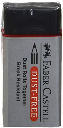 Faber Castell Pencil Eraser, DUST Free (Excellent Clean Erasing)