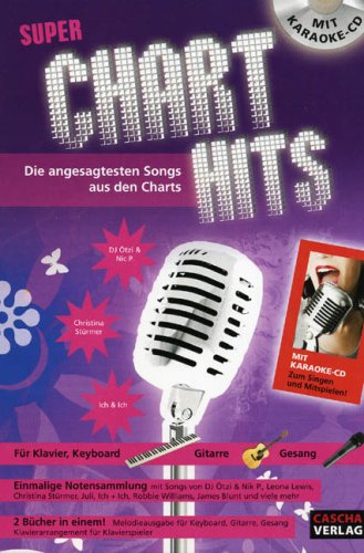 Super Chart Hits. Songbuch