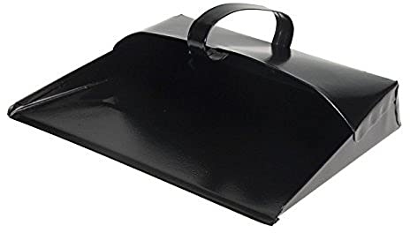 Faithfull FAIBRDUSTPAN Metal Hooded Traditional Dustpan