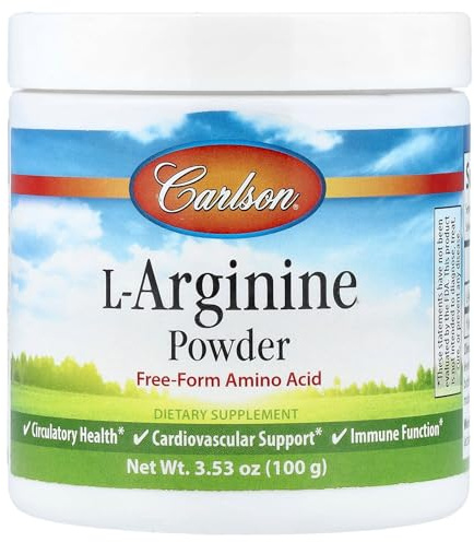 Carlson Labs L-Arginine Powder, 100g