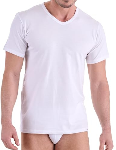 Navigare 512 (Pacco Da 3), Maglietta intima Uomo, Bianco (White), M confezione da 3