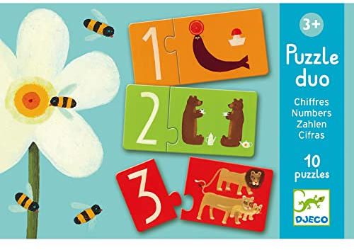 Djeco Puzzle Duo Numbers