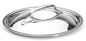 De Buyer - Couvercle bombé en inox AFFINITY - 18 cm - Sans PFAS, Inox Durable, Compatible avec l'Ensemble de la Gamme AFFINITY sauf Poêles, Plusieurs Diamètres disponibles, de 14 à 24 cm