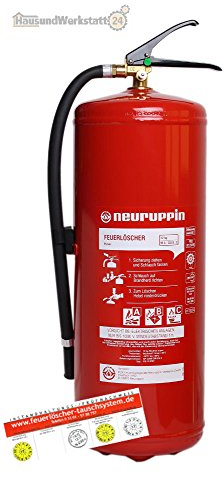 ABC 12kg Pulverfeuerlöscher PG12 PDY FLN Neuruppin 15LE