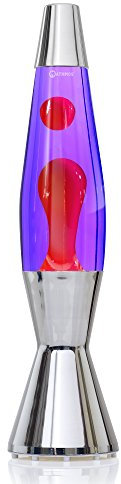 Mathmos Lampada Lava Astrobaby Viola Rosso