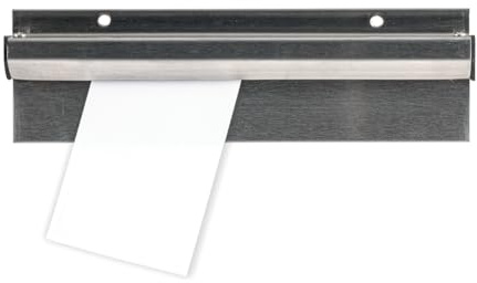 LOUIS TELLIER - Pince Porte-Fiches en Inox - Idéal Cuisine, Pense Bête, Courses - 25 cm - Qualité Supérieure - Marque Française
