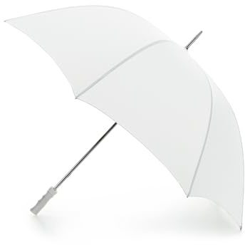 Fulton Fairway 3 White Women's Umbrella White One Size