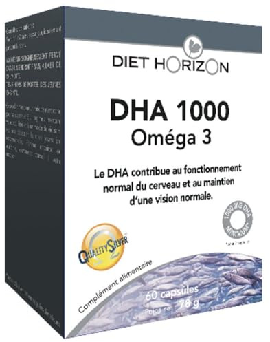 Diet Horizon Dha 1000 Omega 3 60 Capsules