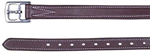HKM 560503 Stirrup Leathers – Flexi, 2 Pieces, L, Brown