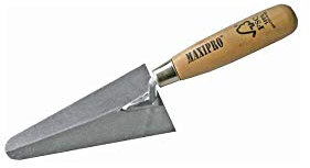 NESPOLI-Paleta de Albañil Punta Redondeada, Empuñadura Con Certificación Fsc, 14 Cm