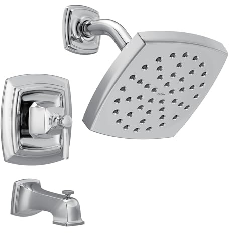 Moen 82922 One-Handle Posi-Temp Tub/Shower Faucet, Chrome