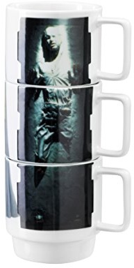 Star Wars Underground Toys Stacking Slave Leia Han in Carbonite Lando Home Mugs