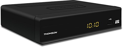 Thomson THT504+ Décodeur TNT Full HD (Tuner DVB-T HD, HDMI, Péritel, Audio Numérique, USB) Noir