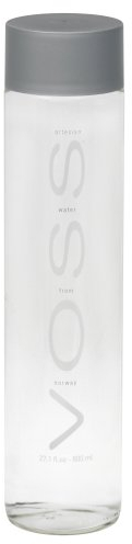 Voss Artesian Water (Still) Glass Bottles, 27.1-Ounce (Pack of 6)