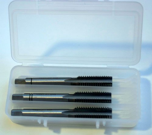 Hand-Gewindebohrer Set Satz (3Stk) M10x1,5 HSS DIN352 Links Linksgewinde NEU & Original