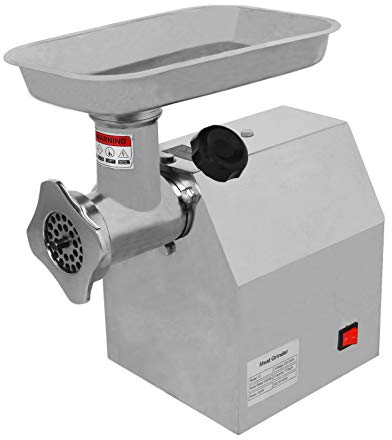 Elektro-Fleischwolf gewerblich Wurstfüller Wurstmaschine elektrisch Edelstahl Metzger Zerkleinerer Burger Hackfleisch hochleistungsfähig Klinge Messer