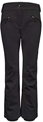 KILLTEC Women's Pantalon de Ski/Pantalon Softshell avec Pare-Neige Thônes WMN Ski Sftshll PNTS A, Le Noir, 50, 36410-000
