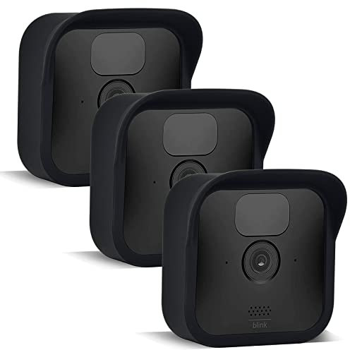 Hisewen Silicone Cover Case for Blink Camera(3rd Gen), UV Weather Resistant Protective Cover for Blink Indoor Outdoor Home Security Camera (Not for 4th Gen)