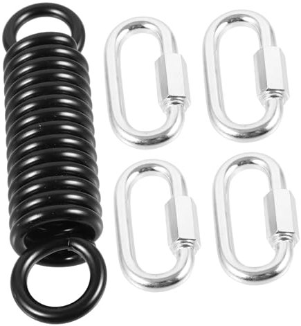 CIYODO Ressort De Balançoire Métal Kit De Suspension pour Chaise Hamac Kit De Ressort De Balançoire De Hamac Métallique Ensemble De Fixation pour