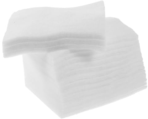 GETAJGHSD 1000 Pezzi Dischetti di Cotone Ultrasottili a Tre Strati per Rimozione Trucco e Cura della Pelle Uso Domestico Bianco