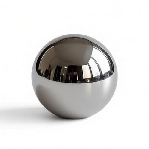 KUNWU SUS304 Stainless Steel Dog Food Slow Feeders Ball - 2 Stops Gulping, Bloat, Indigestion, and Rapid Eating, Fun, Healthy, Prevents Obesity Improves Digestion (Small)