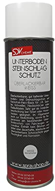 SDV Chemie Unterbodenschutz weiss überlackierbar 1x 500ml UBS Steinschlagschutz KFZ Auto