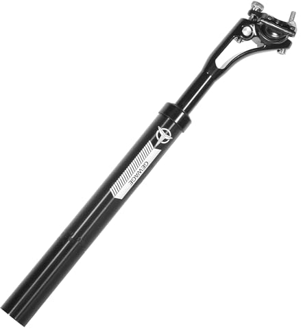 PEESHON Fahrrad Sattelstütze, Federsattelstütze mit31.6X 40 mm Durchmesser,Aluminiumlegierung Sattelstange,Fahrrad Gefederte Sattelstütze für E-Bike, Rennrad, Citybike