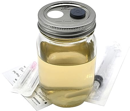 Kit de culture liquide de champignon – Solution de germination des spores et stimulant le mycélium/nouveau lancement (16 oz ou 300 ml)