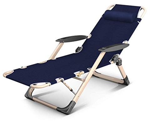 Gartenmöbel-Sets, Klappbarer Liegestuhl, Sonnenliege, Camping, Gartenstühle, Klappbarer Liegestuhl, Liegend, Liegend, Wasserdicht, Metall für den Außenbereich,