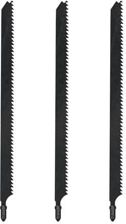 3 hojas de sierra de calar T1044 250 mm vástago T profesional SRLWMYI Juego de hojas de sierra de calar de corte rápido, para acero, madera y metal, accesorios, lamat, sierra de calar, compatible con