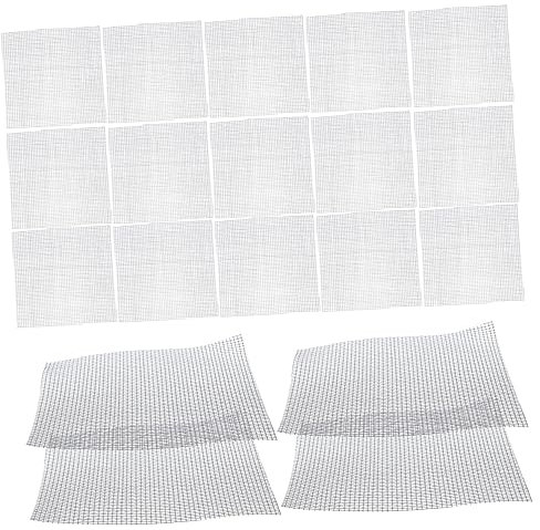 Mipcase 50piezas Almohadillas De Malla para Jardín Suaves y Prácticas Protege La Tierra