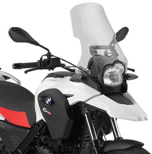 GIVI D5101ST Windscreen, 16.1 Inch Height x 15.4 Inch Width, Transparent