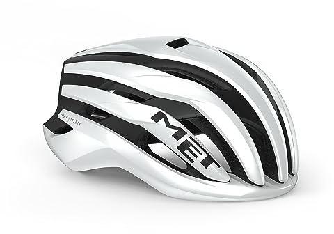 MET Casco Trenta M(56-58), Adulti Unisex, Multicolore (MIPS Blan/Ne)