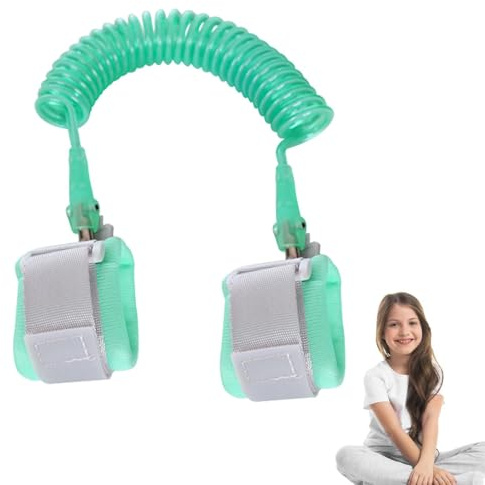Correa para silla - Correas de seguridad | Arnés ajustable Correa para bebé: cinturón de seguridad para niños con cadena para la muñeca ajustable y cuerda de tracción para bebés y niños pequeños que a