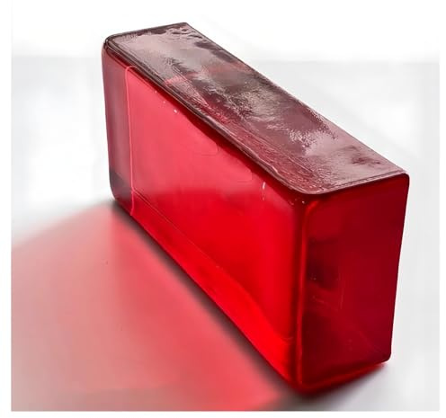 Rektangulära glasstenar för rumsavdelare, arkitektonisk dekoration, 200 x 100 x 50 mm