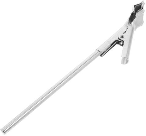 STOBAZA Abrazadera Ajustable de Hierro para Tubos de Ensayo Soporte Estable para Laboratorio con Pinza Resistente para Experimentos Químicos y Fijación Segura Soportes de Anillo