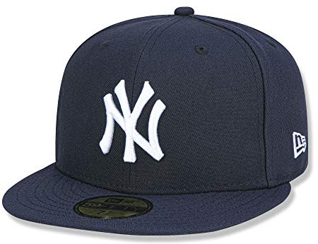 New Era Herren New York Yankees Authentic on Field Game 59fifty Baseballkappe, 59Fifty-Yankees-Navy-#27150, 58 EU